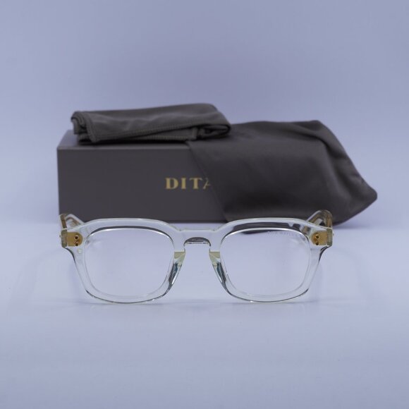 Dita WAYLUN-DTX-722-A-02 Square Eyeglasses - Crystal 48mm - Picture 3 of 12